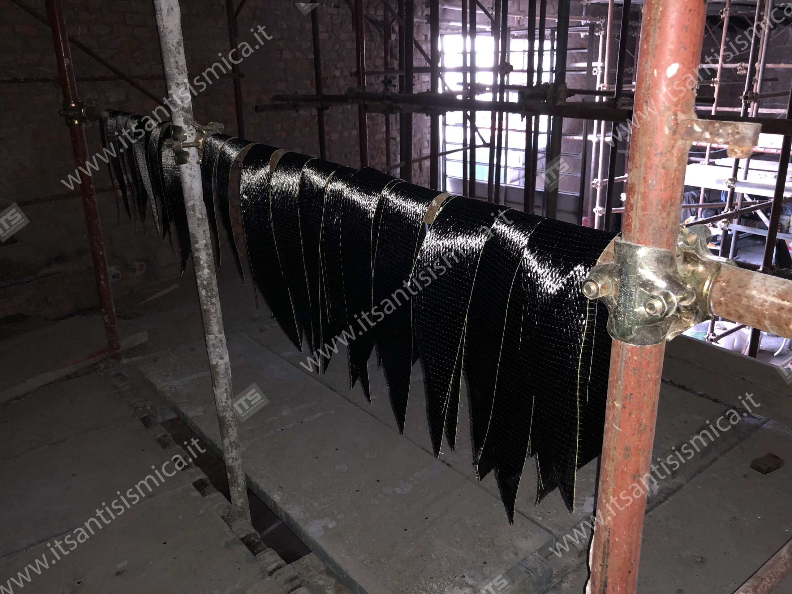 Capannone industriale post-incendio — Pistoia — fotografia di cantiere 7